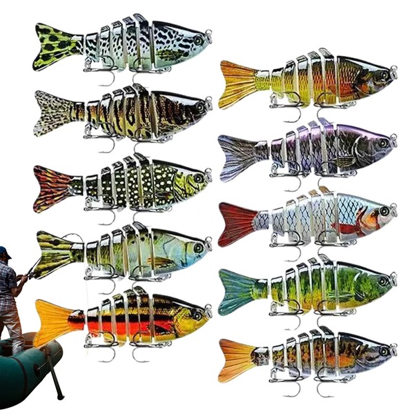 Self Swimming Fishing Lure - Bass Fishing Animated Swimbaits |