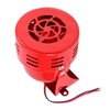 MUNEFE Metal Siren Horn, Handheld Air Raids Siren, Portable Red