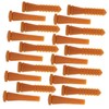 TOVINANNA 20pcs Poultry Plucking Fingers Rubber Hair Removal Rods for