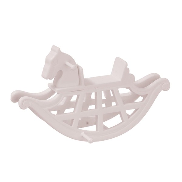 Dolls House Rocking Horse JBM Miniature Nursery Furniture Baby Toy