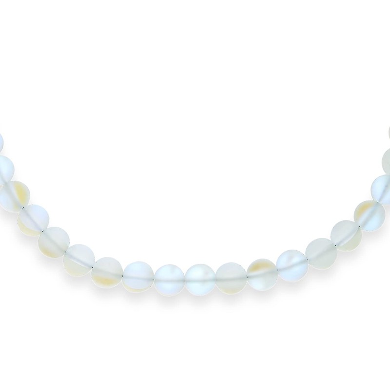 Plain Simple Western Jewelry Changing Transcalent Created Moonstone Round 10MM