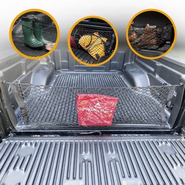 Envelope Truck Bed Style Mesh Cargo Net for Jeep Gladiator Rubicon Overland Sport 2020-2025 - Car Accessories - Premium Organizer and Storage - Vehicle Carrier Organizer for Jeep Gladiator