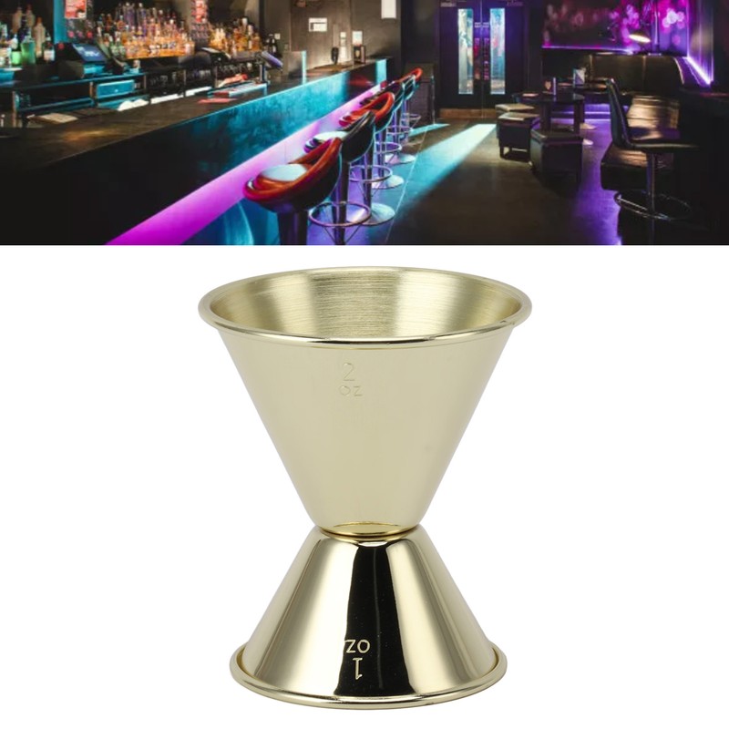 Double Head Measuring Cup Professional 304 Stainless Steel Cocktail Jigger