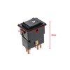 ECSiNG Hazard Light Switch Hazard Warning Lamp Switch YUF101490 7-pin