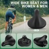 Roguoo Bike Seat, Most Comfortable Bicycle Seat Memory Foam Waterproof