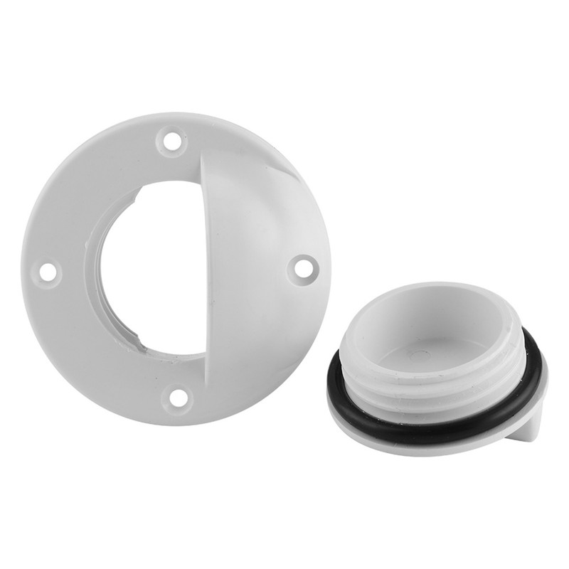 Universal Transom Drain Scupper Valve Deck Mount Bung Stopper Marine