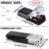 Car Cable Connector, 2-pin, 12 pieces, pluggable cable connection, 18-22AWG