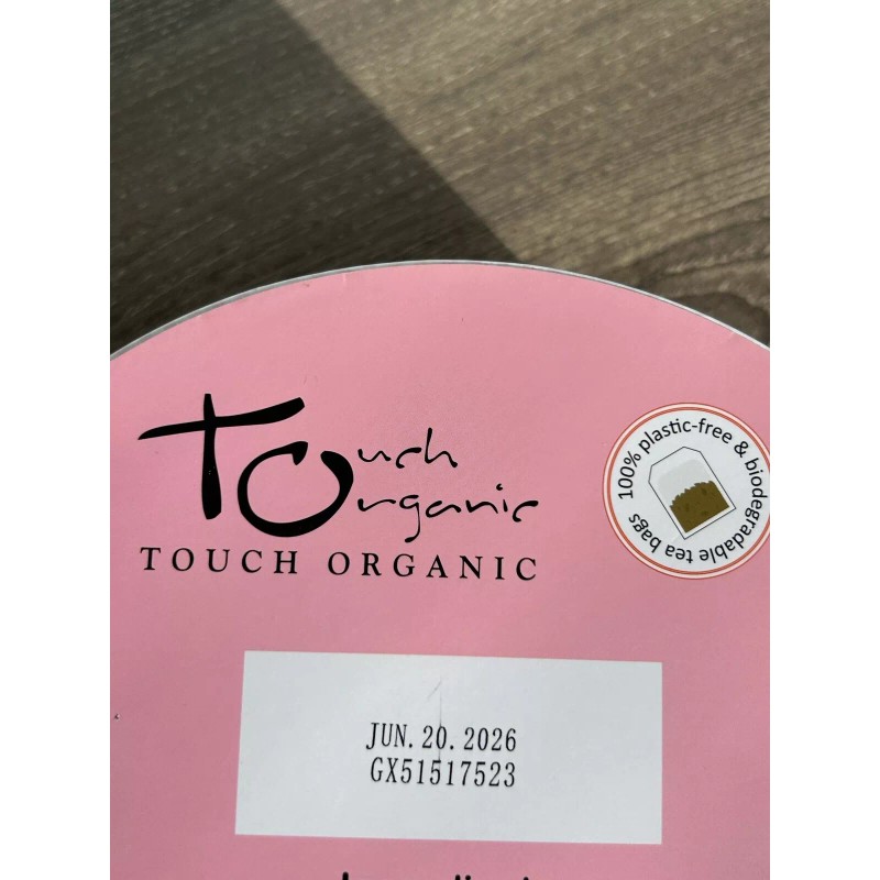 Touch Organic Green Tea 60 envelopes/4 green tea blends.