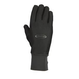 Serius Innovation 1431 Womens Ladies Hyperlite All Weather Polartec Ultra-Thin Weatherproof Glove, Black, Medium/Large