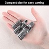 LEONTOOL 3 Pcs Universal Joint Socket Set Swivel Socket Adapter