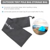 BESPORTBLE Tent Pole Bag - 2PCS Canopy Pole Storage Bag