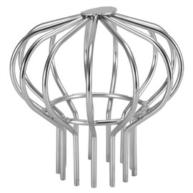 Drenaje de Acero Inoxidable para Techo Exterior, Tapa de Línea Antibloqueo, Cubierta de Red de Suelo Redondo, Línea de Drenaje para Suelo, Protección contra Fugas de Canalón, Herramienta(75 tubo)