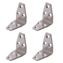 AB Tools Marine Angle Bracket 90 Degree Brace Marine Stainless Steel 41mm x 25mm 4PK