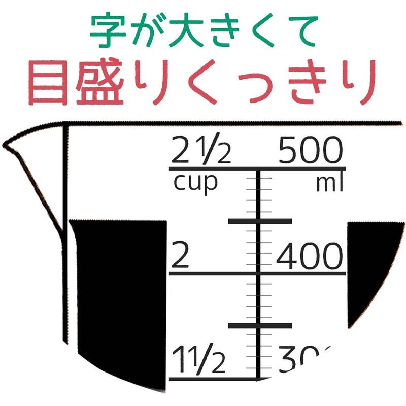 Skater MMC1-A Measuring Cup, 16.9 fl oz (500 ml), Pocket
