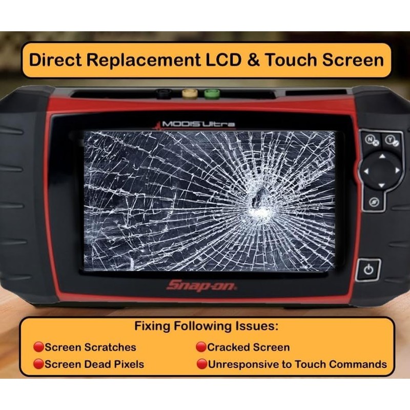 SCREENTRONICS LCD Screen Display Compatible Replacement for Snap-On MODIS Ultra
