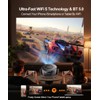Magcubic Smart Projector 2K Support, Portable Projector with WiFi 5