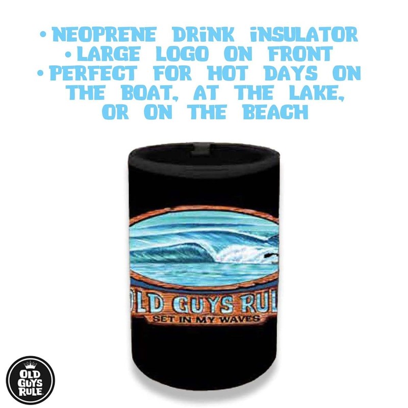 OLD GUYS RULE Waves - Aislante para bebidas