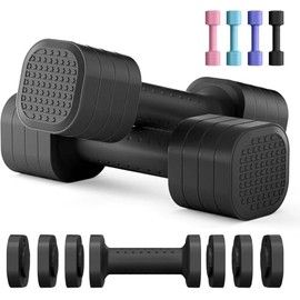 for Adjustable Dumbbell Set (2-Piece Set), 4-in-1 Weight Dumbbell Set
