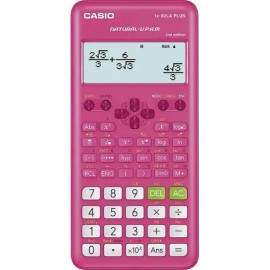 Calculadora Cientifica Casio Fx-82la Plus2 252 Funciones Color Rosa                                                                                   