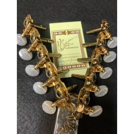 DON CORTEZ  DON CORTEZ BAJO QUINTO MAQUINARIA TRADICIONAL GOLD MACHINE HEAD