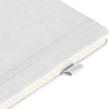 A5 Lined Notebook Portable PU Leather Hardcover Notebook with Elastic