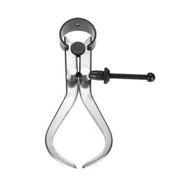 Kozelo Spring Inside Caliper - [5 Inch] Stainless Steel Spring Caliper Bent-Leg Measurement Tool for Size Measuring Use, Silver Tone