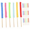 PACKOVE 24pcs Microfiber Crevice Cleaning Sticks Multi-Function Detail Duster for
