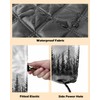 Falaniique Dear Forest Indoor Air Conditioner Cover for Window Units,