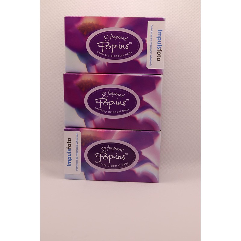 Pop-ins Sanpro Disposal Bags 50's X 3