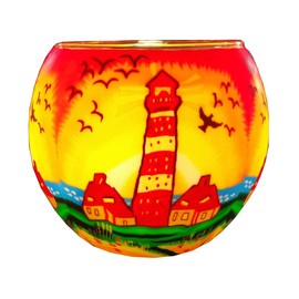 Plaristo 11cm Glowing Glass 21007, Lighthouse