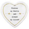 Thoughtful Words - Heart Trinket Tray Dish - Auntie - Accessory for The Home