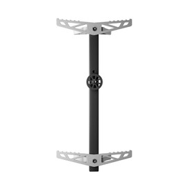 UIIHUNT Climbing Sticks, Lightweight Cast Aluminum Non-Slip Tree Climbing Sticks for Hunting, Durable 17" Hunting Climbing Steps with Climbing Straps, Fold Up Steps, Boot Grabbing Grooves