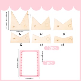 Stained Glass Angle Jig, Stained Glass Tools Supplies, Stained Glass 3D Jig Tool for Making Prisms,Stained Glass Angle Soldering Tool, 60°,90°,108°,135°,144°