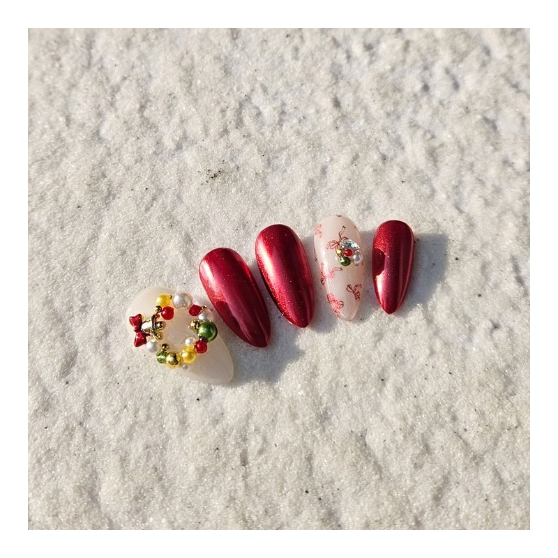 Reece Handmade Nail Tips - Long Point / 리스 수제네일팁