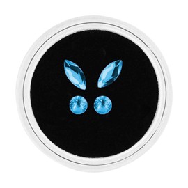 IOOOFU Tooth Gem Crystal Ornament Various Shape Color Teeth Jewelry Acrylic Teeth Decoration Teeth Kit Tooth Ornaments Teeth Jewelry gems