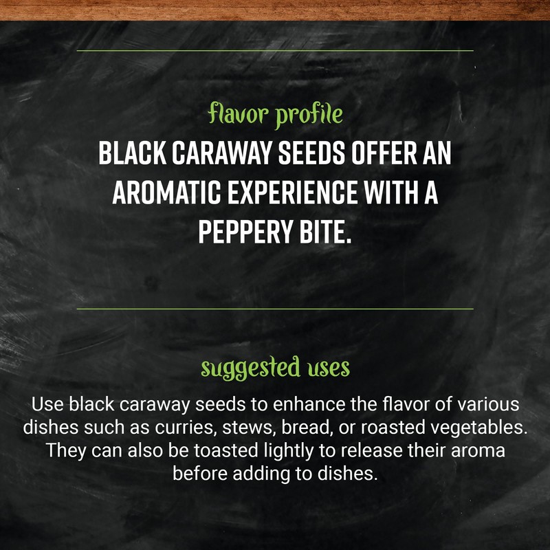 Frontier Bulk Caraway Seed, Black Whole, 16 Ounce