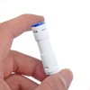 Hunken 6 Pcs 1/4" (6.4 MM) Push-to-Connect One-Way Check Valve,