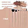 Makeup Brushes, Makeup Brush Set, 7 Pieces Premium Synthetic Foundation