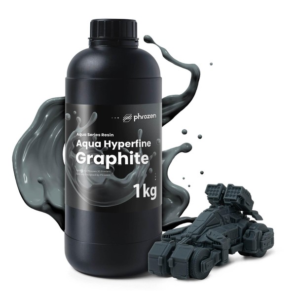 Phrozen Aqua-Hyperfine 3D Printer Resin | High Resolution Photopolymer Resin