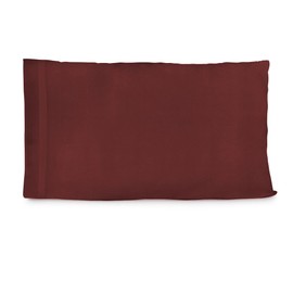 Cosy House Collection Luxury Bamboo Standard Size Pillowcases - Burgundy Pillowcase Set of 2 - Ultra Soft & Cool Hypoallergenic Natural Bamboo Blend Cover - Resists Stains, Wrinkles, Dust Mites