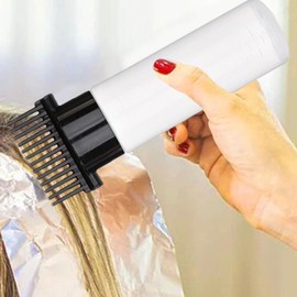 Root Comb Applicator, 180ml Hair Oiling Bottle Comb Applicator, Hair Oil Bottle with Comb, Hair Oil Dispenser with Scalp Massager for Girls, Women