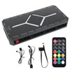 ARGB PWM Fan Hub, Addressable 5V-3PIN 2-in-1 RGB Computer PC