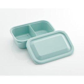 Skater LFP6-A Storage Container, Smoke Blue, S, 20.8 fl oz (580 ml), With Soft Lid, Food, Lunch Case, Made in Japan