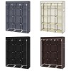 67" Portable Closet Organizer Wardrobe Storage Organizer with 10 Shelves!