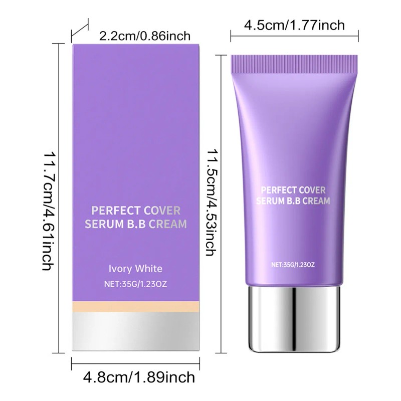Crema Bb Hidratante Color Blanco Marfil, 35 G, 1 Unidad