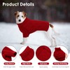 Preferhouse Dog Sweaters for Medium Dogs Girl, Turtleneck Long Sleeve