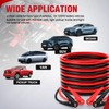 Nilight Jumper Cables for Car Battery 2 Gauge 25 FT