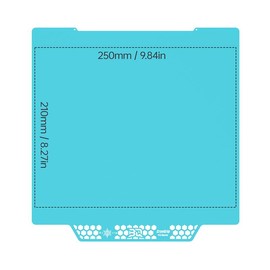 BIGTREETECH Panda Build Plate CryoGrip Pro Cool Plate For BambuLab P1 A1 X1 Voron300 Qidi Plus4 Kobra Combo33 Sheet Spring Steel:_250x210MM Glacier For Prusa MK4,MK3,MK3S