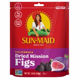Sun-Maid California Dried Mission Figs (Pack of 2)