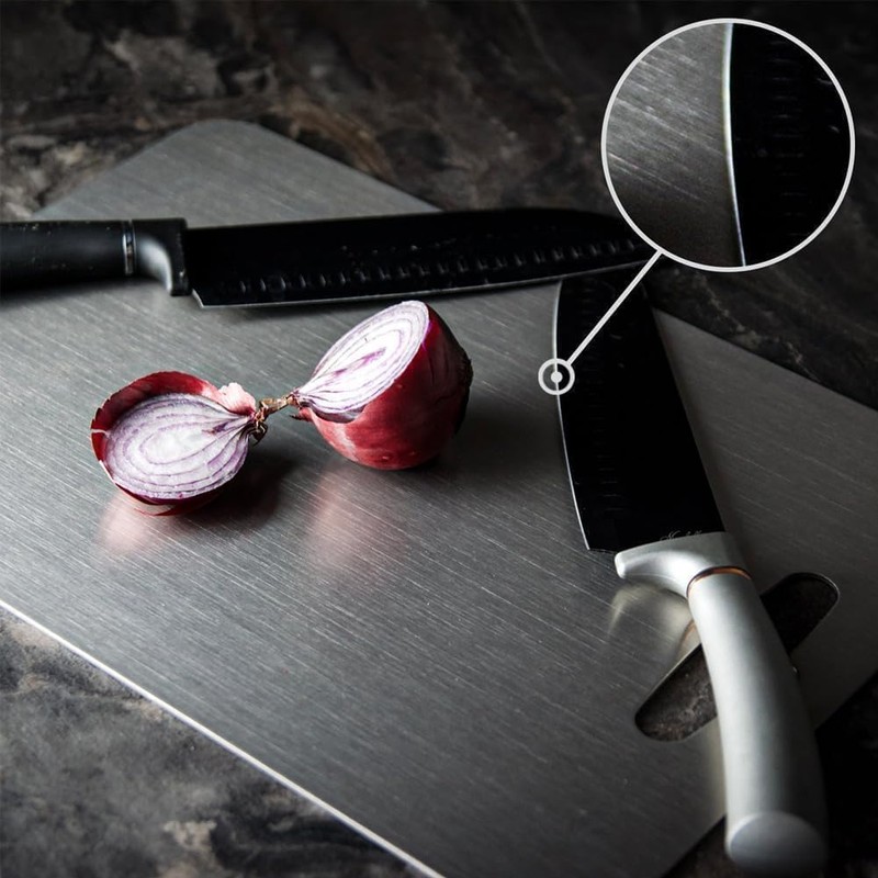 Titanium Cutting Board - 100% Pure Titanium Cutting Boards for